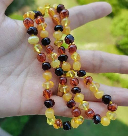 Amber Beaded Necklaces