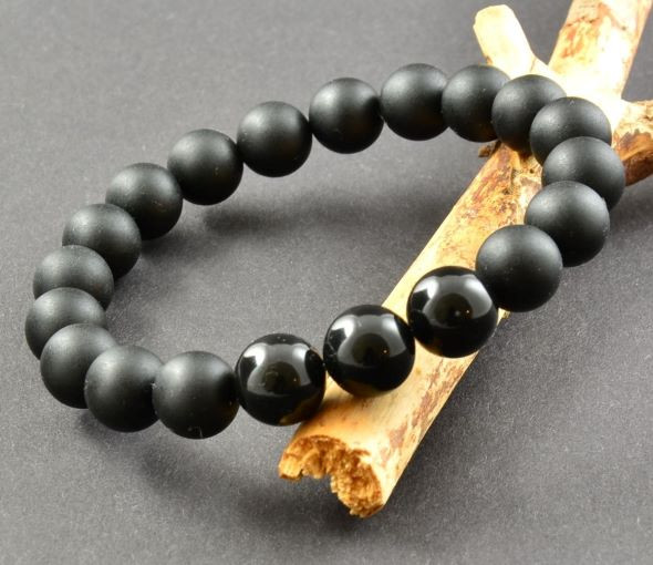 Mens Amber Bracelet