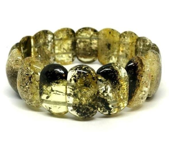 Green  Amber Bracelet