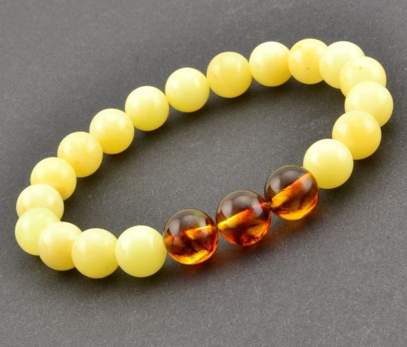 Mens Amber Bracelet