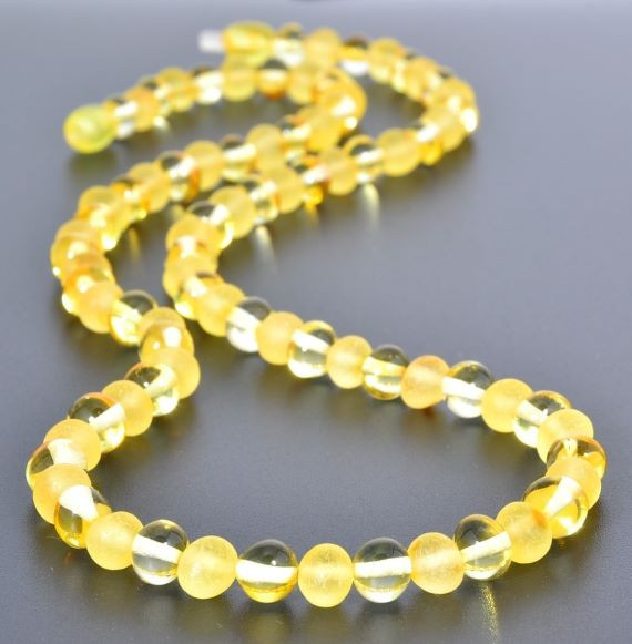 Amber Beaded Necklace 
