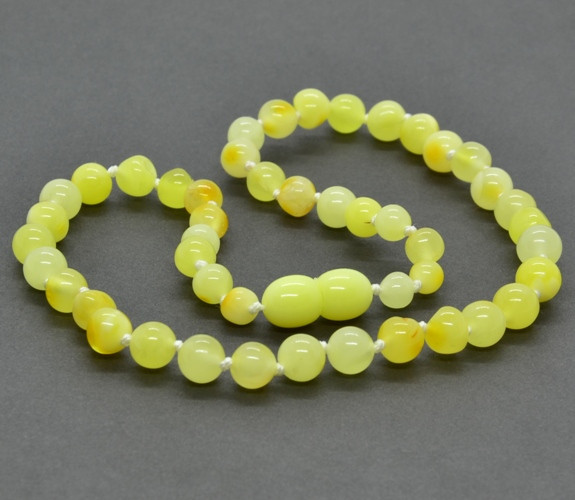 Butterscotch Amber Necklace for Children