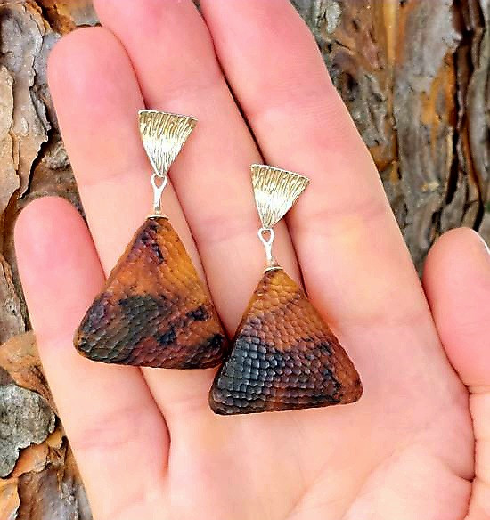 Amber Earrings