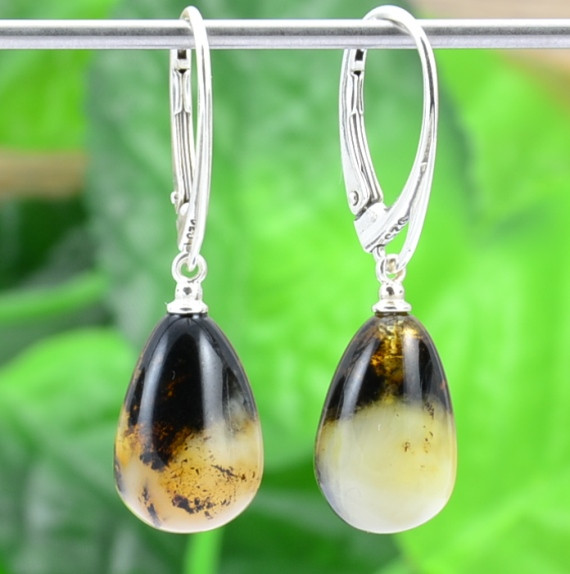 Amber Earrings