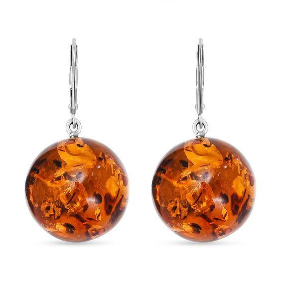 Amber Earrings