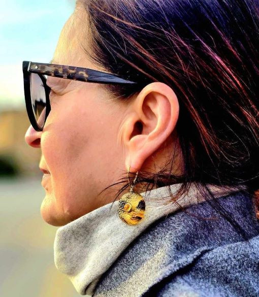 Amber Earrings