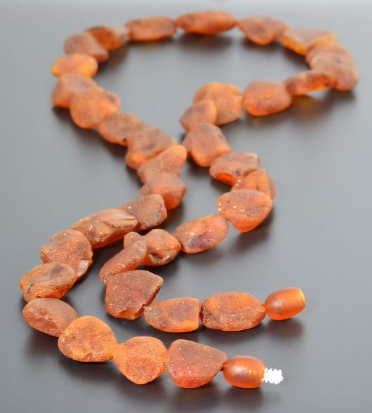 Raw Amber Healing Necklace