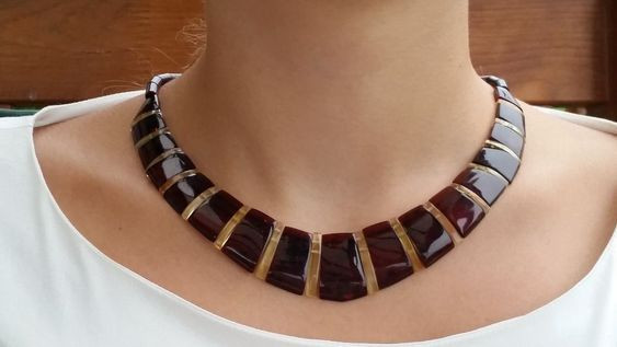 Cleopatra Amber Necklace