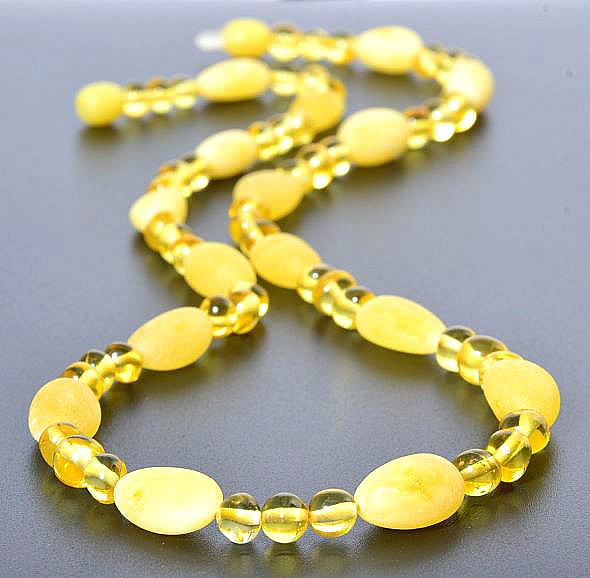 Amber Beaded Necklace  