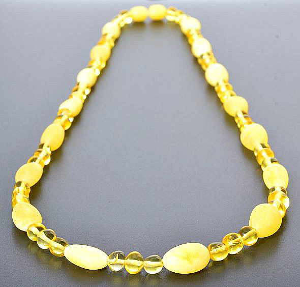 Amber Beaded Necklace 