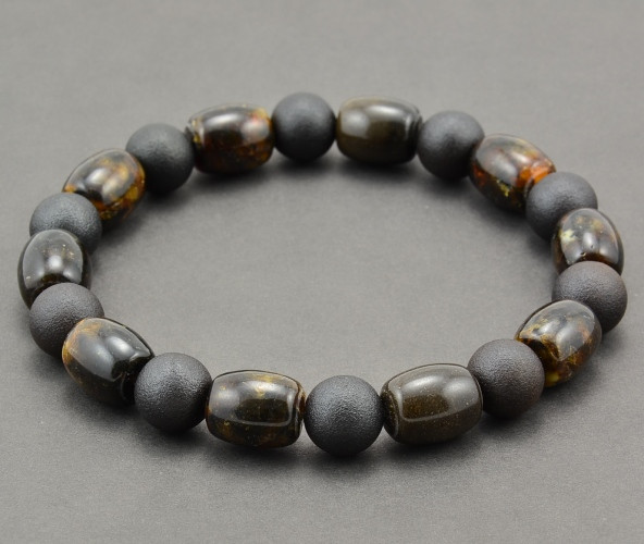 Men's Amber Bracelet