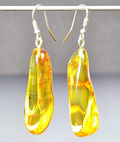 Amber Earrings
