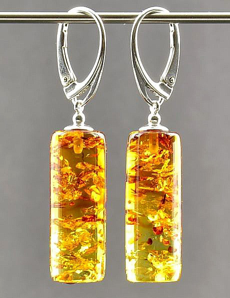 Amber Earrings