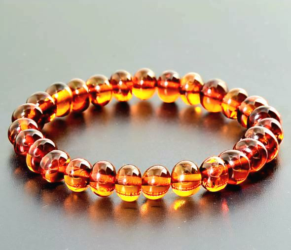 Amber beaded Bracelet