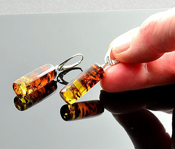 Amber Earrings