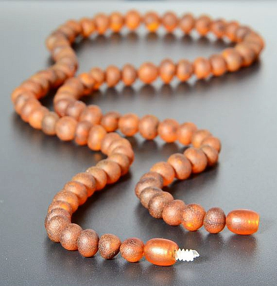Matching Amber Necklaces