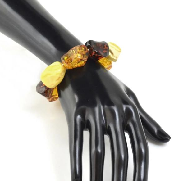 Amber Beaded Bracelets