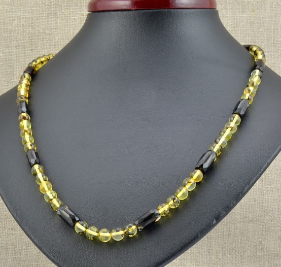 Mens amber Necklace