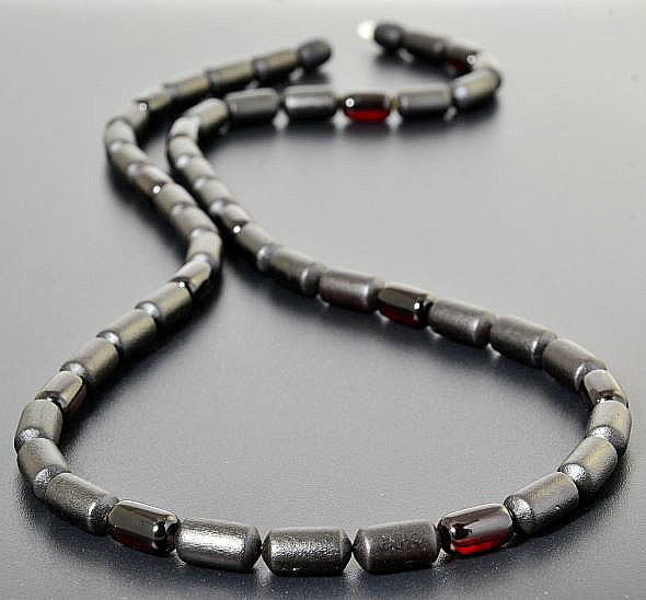 Mens Amber Necklace