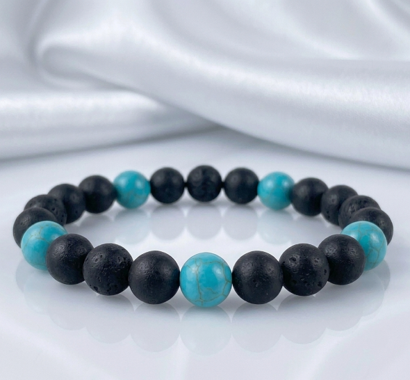 Amber Beaded Bracelet 