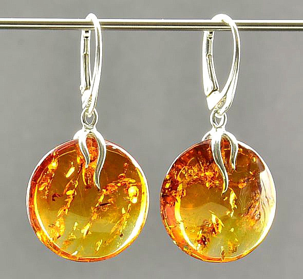 Amber Earrings