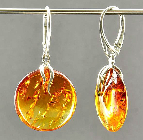 Amber Earrings