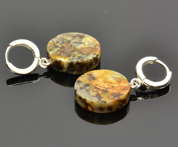 Amber Earrings