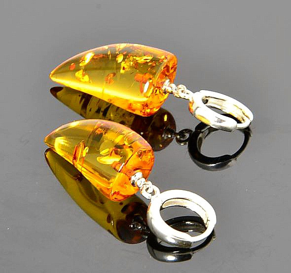 Amber Earrings