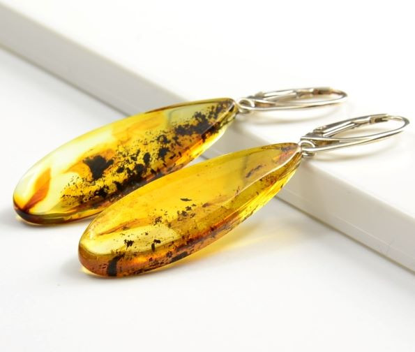 Amber Earrings