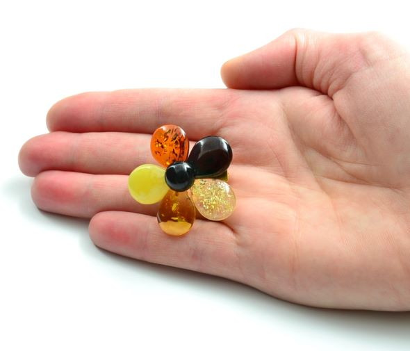 Amber Brooch