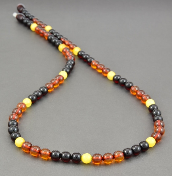 Mens Amber Necklace