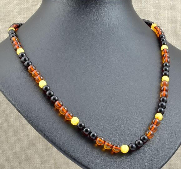 Mens Amber Necklace
