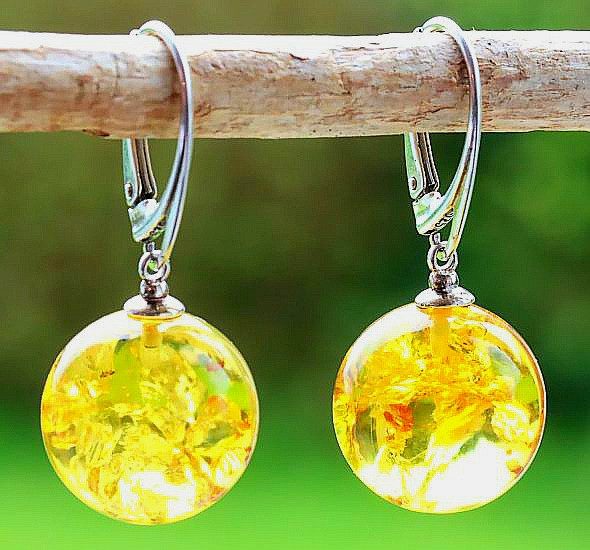 Amber Earrings 
