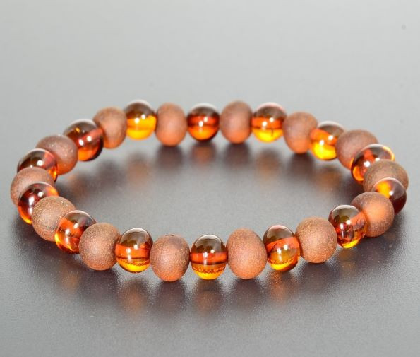 Amber Beaded Bracelets