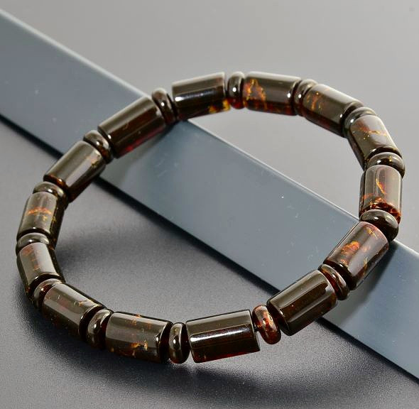 Mens Amber Bracelet