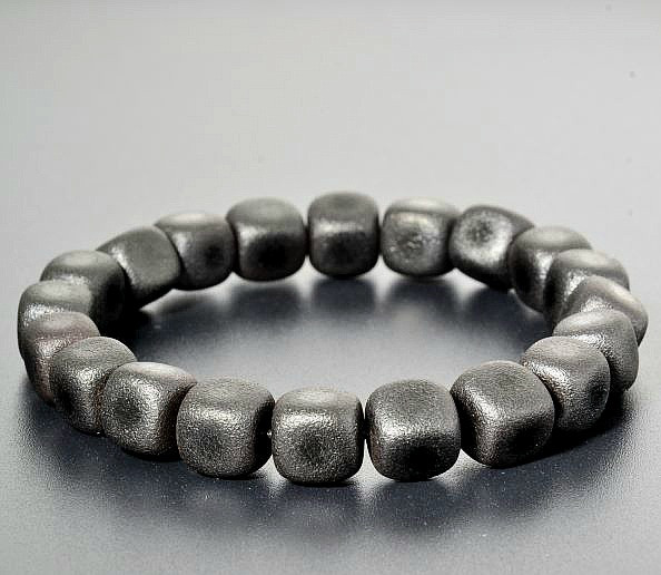 Mens Amber Beaded Bracelet