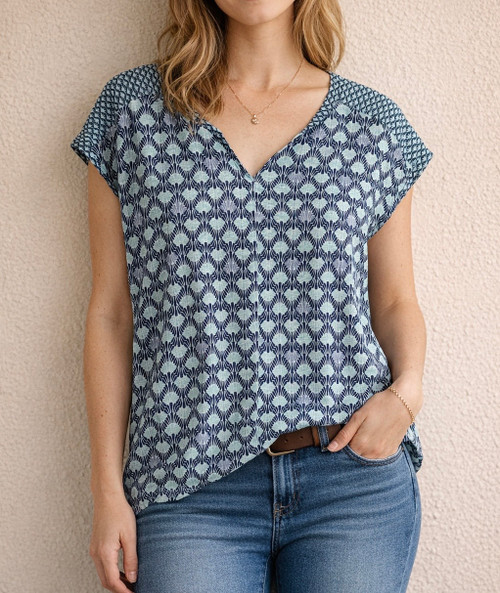 Shell  Print Jersey T-Shirt