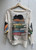 Cat on Stack of Books  Print Italian Knit