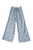  Blue Floral Wide Leg Trousers