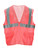 Breast Cancer Awareness Zipper Mesh Safety Vest
