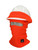 Orange-HiVis Hard Hat Bataclava
