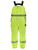 Lime  HiVis Iron-Tuff® Enhanced Visibility Bib Overalls - Front