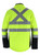 Back view of Women's HiVis Insulated Softshell Jacket