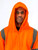 Orange-HiVis Hooded Sweatshirt