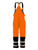 Orange-HiVis Insulated Softshell Bib Overalls