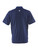 Navy-Snag-Proof Short Sleeve Polo Shirt (Back)