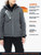 Gray-Women's Extreme Sweater Jacket