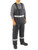 Navy-Iron-Tuff® Enhanced Visibility Bib Overalls