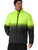 Lime/Navy-Enhanced Visibility Quilted Jacket