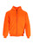 Orange-Insulated Quilted Sweatshirt